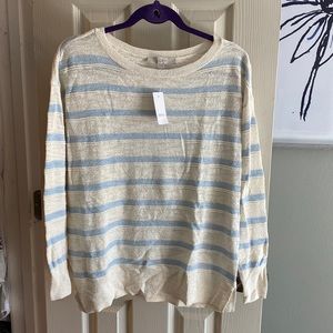 Loft New With Tags cotton sweater small
